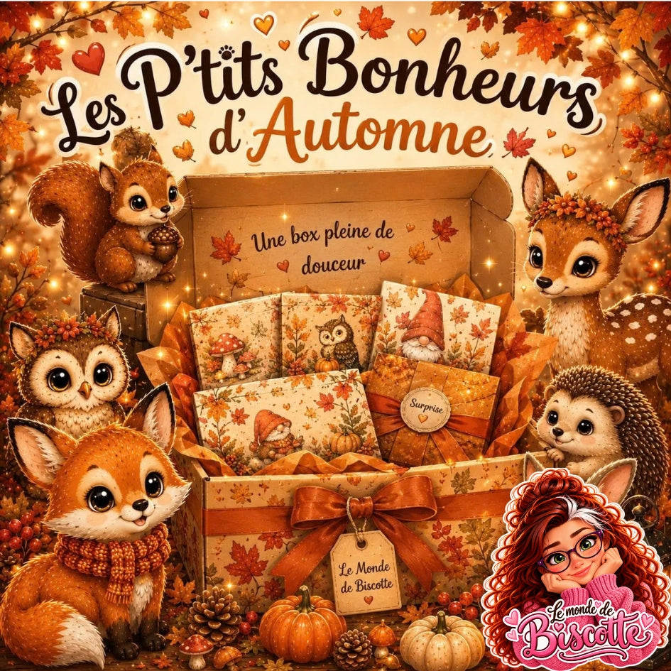 🍂 Box Défis Budget – Les P'tits Bonheurs d'Automne 🦊